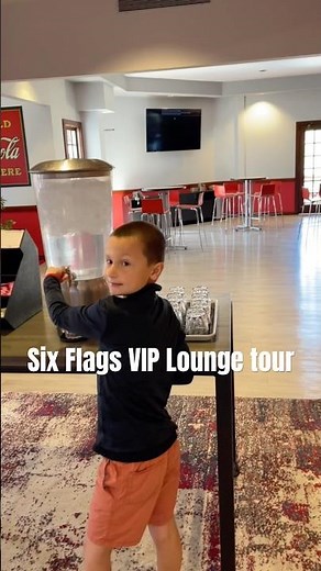 VIP Lounge walkthrough at Six Flags Fiesta Texas. #short #VIP #sixflags