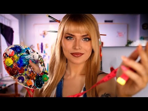 You're the Muse 🖌️ Art Class Model | Art Teacher Measures & Poses You For Class | ASMR