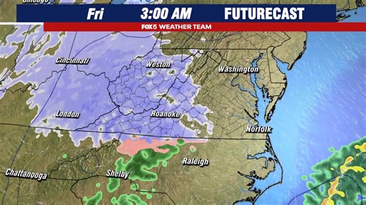 83K views · 389 reactions | Latest run of furturecast (4km GRAF) with Friday's snow event. Still primarily a Friday morning into the afternoon event. The totals came down a little in this run vs last night (I'll get them out shortly) but is still 3"+. Some kids are only going to have a 1 day school week... | Mike Thomas Fox 5 | Facebook
