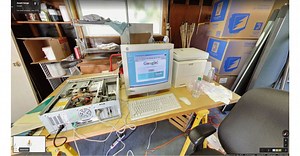 20 Jahre Google - Geburtstags-Tour des Garagen-Büros von 1998