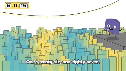 Hopscotch Math Songs - 003 - Count by 11s Song