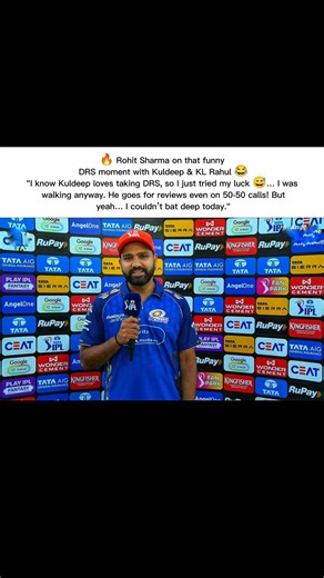 Rohit Sharma’s Funniest DRS Moment 😂 | Kuldeep Took a 50-50 Call! 🔥 ⭐ #shorts