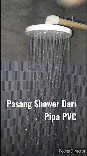 Pasang Shower Dari Pipa PVC #shorts