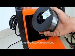 NBC 270 Gasless MIG & MMA 2 in 1 Welding Machine Set Up Video