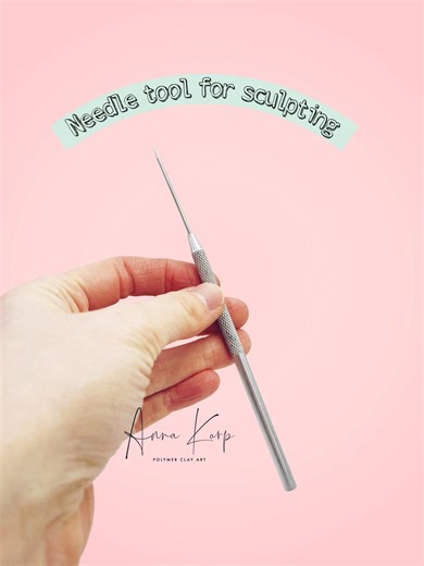 Needle Tool for Sculpting - DIY Realistic Figurines - Polymer Clay Cutter - Clay Suppliers - Etsy