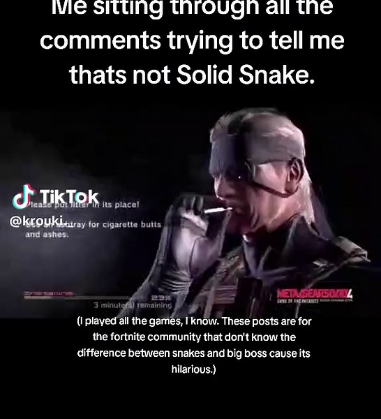 Solid Snake vs Big Boss: Spotting the Difference