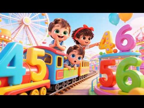 99 Zahlen Lied - zählen lernen mit Tieren und Co | Deutsch lernen für Kinder | 💛🌛⭐️ Singen, ⏰⏰