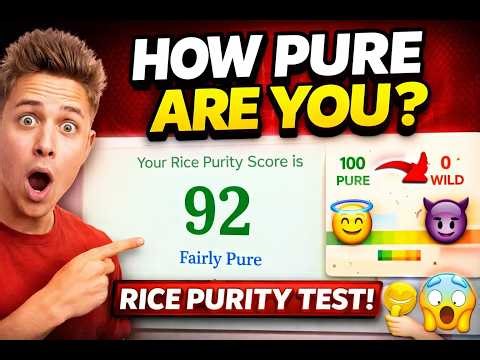 RicePurityTests.com | How Pure Are You? 😳 Rice Purity Test Explained (100 Questions)