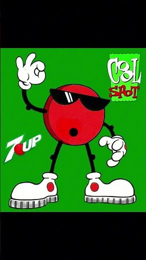 A soda mascot that was everywhere? Do you remember the #7up mascot? #mascot #marketing