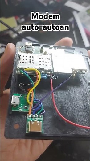 Modem auto-autoan Sudah dual output Micro usb dan Usb Type-C #customrom #mantapp #tutorial