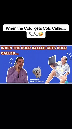‏When the Cold Caller Gets Cold Called... 📞📞📞🤣 #coldcalling #sales