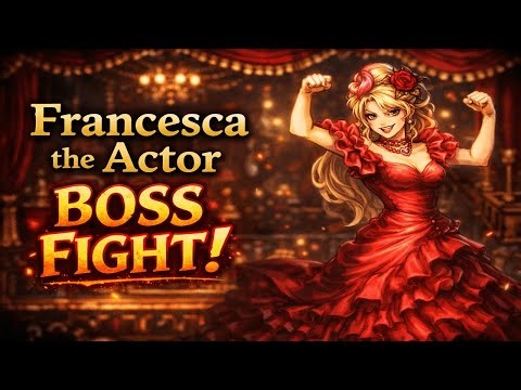 Octopath Traveler 0 - Francesca the Actor Boss Fight