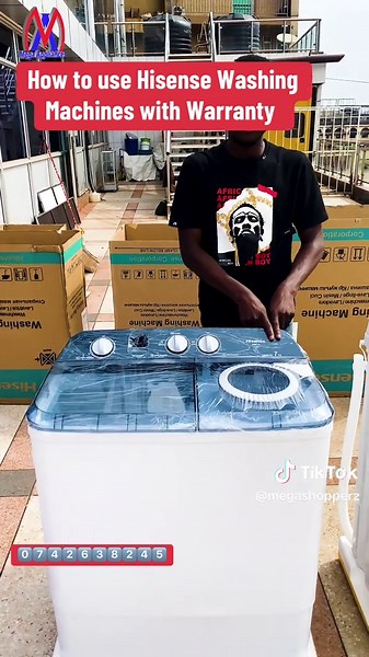 Hisense Washing Machines Available in Kampala