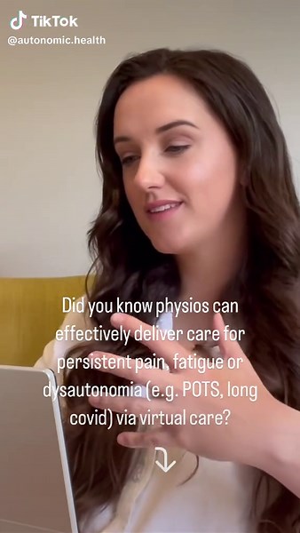 Physio-led rehabilitation is a gentle approach that can be immensely helpful for people with dysautonomia, persistent pain and fatigue. Sadly so many people struggle to find local health professionals that understand their condition. Many people believe physiotherapy can only be provided in person - THIS IS NOT TRUE. All elements of rehabilitation for these conditions can be provided effectively via virtual care, with the added benefits of receiving care in the comfort of your own home. Link in