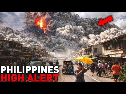 VIOLENT COLLAPSE AT MAYON — Pyroclastic Flows Surge Down Slopes