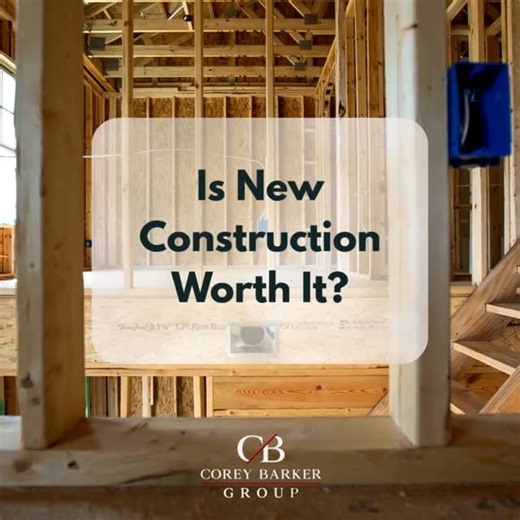 Corey Barker on Instagram: "Considering new construction? 🏡 It can be great - modern layouts, energy efficiency, and fewer repairs - but it can also come at a higher price 💰 and sometimes longer wait times ⏳. If you value a move-in ready home with the latest features, it might be worth it. Otherwise, an existing home could offer more charm and immediate availability ✨. It all starts with a phone call. Give me a call to discuss what makes the most sense for you! 📞 #NewConstructionPros #HomeBuy
