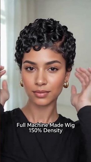10-Point Elf Short Hair Wig Review | Human Hair Pixie Cut