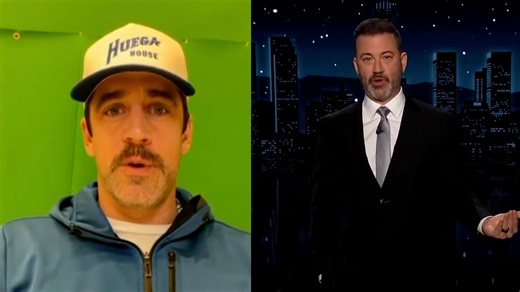 25 reactions · 15 comments | Jimmy Kimmel SKEWERS Aaron Rodgers, QB says his words about Epstein list were twisted. | Extra | Facebook
