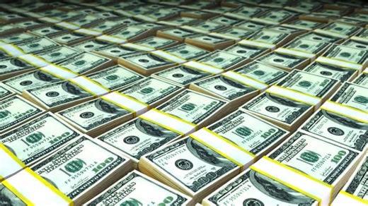 Money, Dollars, Finance. Free Stock Video