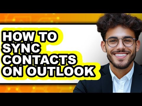 How to Sync Contacts on Outlook (easy Method)