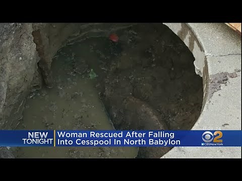 Woman Falls Into Long Island Cesspool