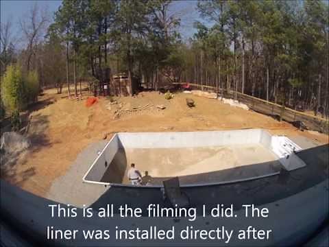 DIY inground pool install