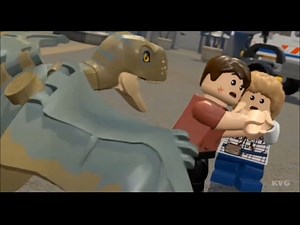 LEGO Jurassic World - Jurassic World - All Cutscenes | Movie [HD]
