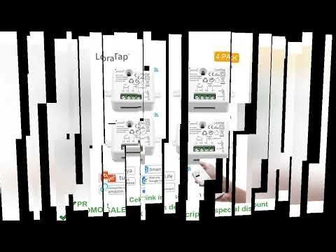 LoraTap Mini DIY Module Wifi Light Switch Wireless APP Remote Control Switch 220V Smart Home Electri