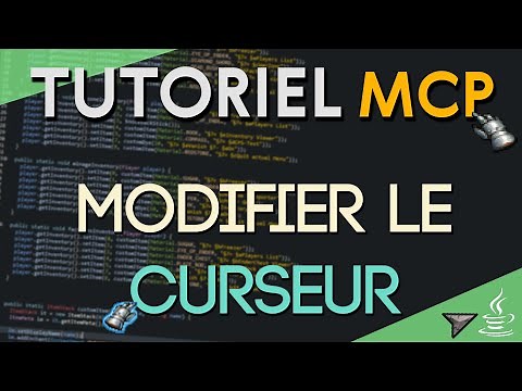 MODIFIER LE CURSEUR ! - Développement Minecraft MCP