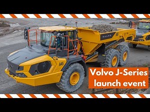 Brand new Volvo J series ADT launch event - Built for the wild!