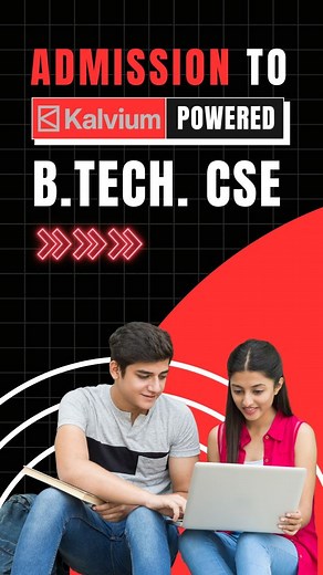 Kalvium on Instagram: "4 steps to get admission into Kalvium-powered B.Tech CSE program"