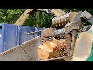 ein Tag in der Ziegelrodaer Forst, DPM Gruppe Energieholzgewinnung inkl. O.-Ton & Luftaufnahmen 2018