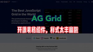 🌈 多框架支持，一个解决方案！📋 这个JavaScript数据表格，让数据展示变得简单！