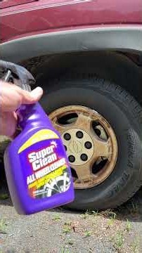 Super Clean Silverado wheel cleanup