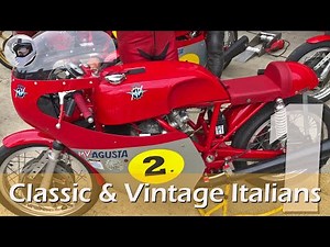 Classic & Vintage Italian Racing Motorcycles - Part 1