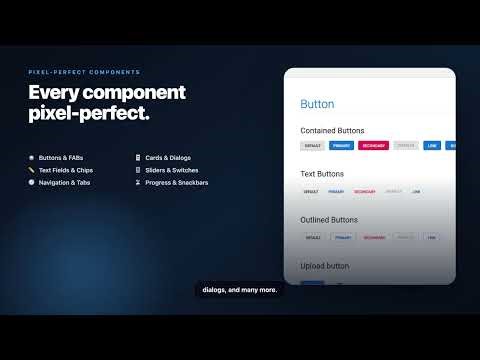 MUI Widget Library for Axure RP — Material UI Components & Templates | AxureBoutique