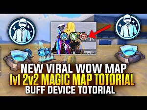 1v1 Magic New Viral Map Totorial | New Viral Map Totorial | How to Make Magic 1v1 Map | Buff Device
