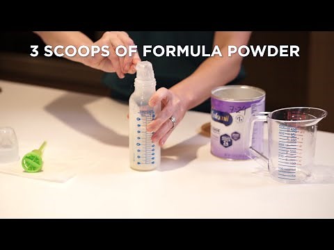 How to prepare infant formula to 24 calories per ounce