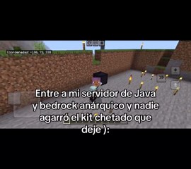 Servidores de Minecraft Java y Bedrock Anárquicos: ¡Kit Chetado Sin Agarrar!