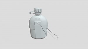 Canteen - 3D model by Alexander Engelman (@alex.eng1)