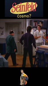Seinfeld Cosmo? George inadvertently discovers Kramer's first name while searching for a bathroom attendant to spy on his vomiting girlfriend. Hilarity ensues. #seinfeld #comedy #tv #netflix | Dave Nelson