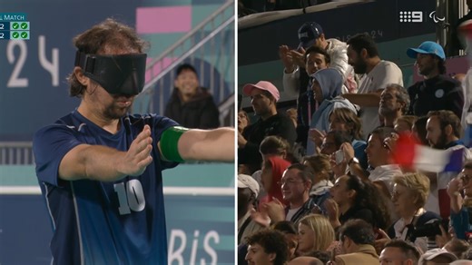 France's epic blind football gold