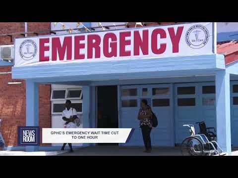 GPHC’S EMERGENCY WAIT TIME CUT TO ONE HOUR