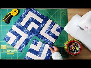 ✅Two easy patchwork tricks with one cut ! Easy sewing