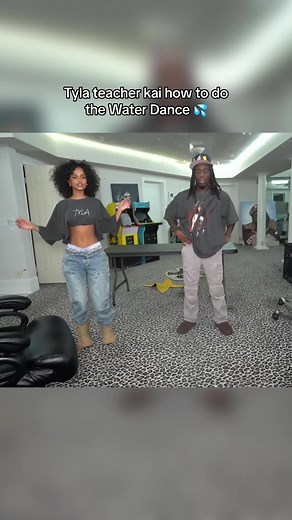 Learn the Water Dance Challenge with Kai and Tyla