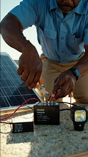 DIY Solar Generator ⚡ Can Solar Power Charge a Battery? (Real Test) #diysolar #solarkits #freeenergy