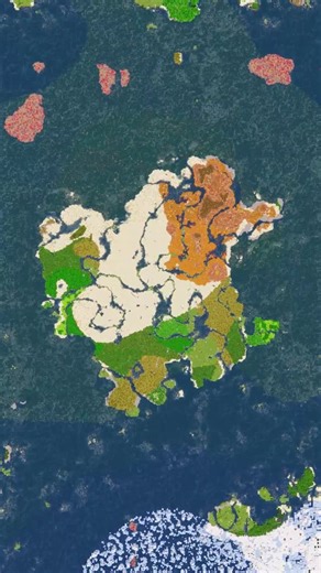 akirby80 - Minecraft Seeds on Instagram: "Continent Island - Minecraft 1.21.11 Java Edition Seed"