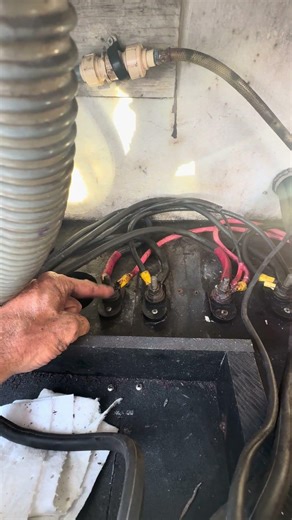 Magician in Action: Battery Cable extension studs. #motormagiciantv