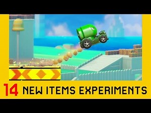 14 Q&A Experiments with the NEW 3D World Items - Part 2 | Super Mario Maker 2