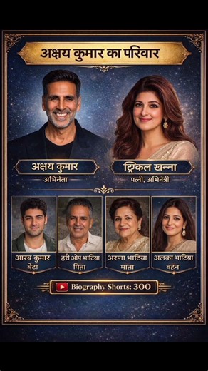👉अक्षय कुमार का परिवार //Akshay Kumar's family ❗#ytshorts #shorts #biography #gk #actor
